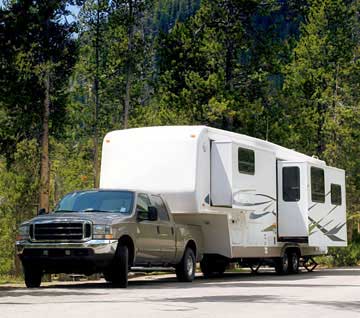 5th wheel trailer transport